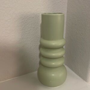 Light green flower vase